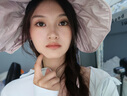 OhSunny大檐防晒帽女户外空顶遮阳帽防紫外线太阳帽贝壳帽子 白岩米/慕斯粉-升级款 均码 实拍图