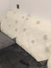 益丽丝（yilisi） 四季沙发垫套装布艺实木沙发坐垫子欧式双面全棉可水洗定制 蒲公英-米白 90*90cm单片（可用于扶手/靠背） 实拍图