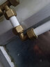 水传芳1216太阳能铝塑管热水器管4分自来水管冷热上下水管配件铜接头 等弯 实拍图