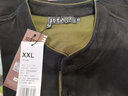 吉普（JEEP）长袖t恤男秋冬季新款宽松运动休闲大码纯色大码棉质卫衣上衣男 5001黑色 2XL 建议166-180斤 实拍图