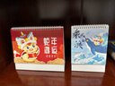 木雷 台历2025年日历记事本办公室桌面摆件创意月历蛇年自律打卡计划表大格子高考倒计时备忘定制订做 081-202-乘风破浪B款【竖板】 实拍图