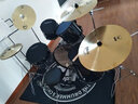 迈斯MES架子鼓成人5鼓4镲儿童初学者入门爵士鼓Q7专业演奏 5鼓 3镲 黑色 Q7架子鼓+大礼包 实拍图