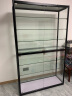 筱典 手办柜玻璃展示柜玩具模型高达展柜陈列柜精品透明展架带锁 120*40*200钢化玻璃（上门安装） 实拍图