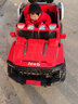 小童鞋【升级500】儿童电动车四轮越野汽车可坐大人双人摇控宝宝玩具车 升级500顶配红12v15电+皮椅+软胎 实拍图