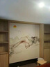 乐图（LETU）英国乐图(LETU)电视背景墙整张定制无缝壁画3D立体现代简约客厅 水晶工艺壁布0.1平方   每平方米 实拍图
