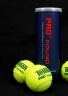 天龙（Teloon） 网球比赛训练习用球桶装P4高弹耐磨 LUXQ1 (三只装) 实拍图