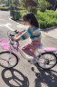 永久儿童自行车6-12岁以上单车儿童山地车女童女孩变速大童小孩自行车 【20寸单速公主粉】适用6-12岁 实拍图
