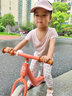 KinderKraftkk平衡车儿童滑步车无脚踏自行车宝宝小孩婴幼儿滑行车1-3岁 玫瑰红充气款-欧洲同步 实拍图