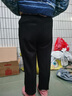 啄木鸟春秋款老年人60-70-80岁老人老奶奶宽松加厚女士冬季加绒保暖裤子 黑色（秋冬加绒款） 3XL （推荐110-120斤） 实拍图