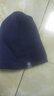 杨饰公子毛线帽子男秋冬天加绒帽子男冬季青年男士针织帽百搭帅气新款毛线帽保暖套头帽 藏 青 色 默认1 实拍图