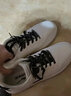 鸿星尔克男鞋简约滑板鞋男子秋冬季低帮厚底舒适休闲鞋街头运动鞋子男春辰 微晶白/正黑（春辰） 44 实拍图