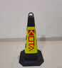欧汉警示锥交通锥桶反光雪糕筒桶禁止停车路障标识塑料隔离墩 4斤方锥 实拍图
