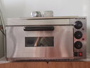 乐创（lecon）烤箱商用烤炉大烘炉电烤箱 私房烘焙披萨烤箱蛋糕面包小吃鸡翅蛋挞生蚝地瓜 【家商两用】-单层披萨炉（带青石板） 实拍图