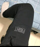 安踏（ANTA）男裤休闲运动裤卫裤男2025夏深色跑步针织长裤慢跑卫裤子潮裤 【加绒平口】黑色7305N-1 S /165 实拍图