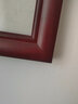 俱兴画框 实木国画框水墨书法字画框装裱框正方形相框 可定制 红木色 内放 80×80cm空框无画 实拍图