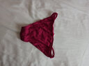 金三塔女士内裤桑蚕丝真丝性感低腰内裤NZF4D206 紫玫红 1条 M 实拍图