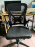 VWINPER电脑椅家用人体工学椅子办公椅靠背学生学习写字书房电竞游戏椅 黑框黑网+乳胶坐垫（店长推荐） 晒单实拍图