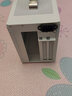 超频3（PCCOOLER）蜂鸟1 I100 迷你mini电脑机箱（ITX手提/便携式小钢炮/支持SFX电源/支持30系列显卡/17*17CM主板） 蜂鸟1 I100CW Pro 白色Type-c版 实拍图