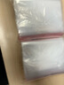 得力（deli）加厚密封袋透明一次性塑封自封袋冰箱冷冻食品密封袋包装塑料袋子防潮防尘收纳袋 8号17*23cm-100只（送标签贴） 实拍图