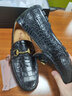 PUGETE GT普戈特泰国鳄鱼皮皮鞋男士真皮商务时尚懒人鞋套脚手工休闲豆豆鞋 全鳄-肚皮 39 实拍图