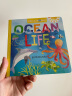 预售 英文原版  Hello World Ocean Life 你好科学小世界 海洋生命 纸板书 幼儿科普百科绘本 STEM启蒙图画书 早教认知 绿山墙图书 实拍图
