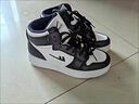 回力男鞋高帮鞋秋季新款情侣篮球鞋百搭运动小白鞋子休闲板鞋男大码 黑白熊猫 43 实拍图