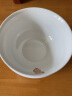 錦鳯 纯白骨瓷碗米饭碗汤碗景德镇餐具家用陶瓷大面碗汤锅高脚碗1个装 小碗4.5英寸金钟碗 实拍图