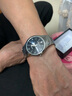 诺申迪TAISIGE 新款时尚钨钢男手表日历防水情侣防水全自动石英礼物名表 9084G本色男 实拍图