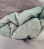 网易严选 毛毯暖绒盖毯 法兰绒撸猫毯 办公居家空调毯柠檬黄绿150*200cm 实拍图