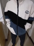 NASALIKE官方摇粒绒外套男秋冬季拼色加厚保暖夹克男女羊羔绒棉服男士上衣 白色 L （建议120-140斤） 实拍图