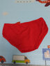浪莎2条 浪莎女士内裤女三角裤本命年蛇年大红纯棉裆印花结婚红内裤衩 竹纤维印花2条装 XXL 实拍图