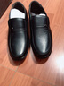 蜻蜓牌 皮鞋男士正装鞋秋季商务休闲鞋真皮牛皮中老年软底防滑爸爸鞋 黑色【单鞋款】 39 实拍图