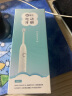 惠寻 京东自有品牌 充电成人电动牙刷洁齿护龈智能声波震动牙刷白色 实拍图