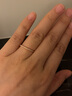 周大福RINGISM 排钻 18K金镶钻石戒指钻戒 U178232 12号 实拍图