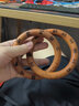 雷击木枣木乾坤圈阴阳环手镯坤圈九字真言镯子纯手工一体成型雕刻 雷击枣木大号九字真言款乾坤圈 实拍图