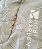 牧高笛（MOBIGARDEN）祥云睡袋 户外徒步露营成人保暖可拼接单人隔脏信封式加厚睡袋 浅沙色（右）-1.0KG 实拍图