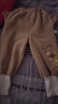欢喜小熊10个月-5岁男宝宝裤子女婴儿衣服春季薄绒长裤小童束脚裤 晒单实拍图