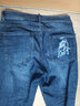 森马森马牛仔裤男夏季新款可拆卸皮带舒适小脚长裤个性ins潮裤子 牛仔深蓝0840（颜色不同材质不同） 32 实拍图