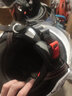 FASEED法赛德摩托车头盔踏板男女士双镜片四季半盔特大码729安全帽 太阳灰白，送【蚁人手套+头套】 L(57-58)头围 实拍图