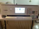佳能（Canon）TS8380t无线6色彩色喷墨照片打印机家用办公复印扫描小型一体机相片A4作业双面 白色套餐四（专用大容量连供+2套墨+塑封机+相纸） 实拍图