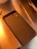 笑源 适用苹果11手机壳iphone11Pro Max保护套超薄液态硅胶玻璃不防摔全包镜头男女款 苹果11【漆木黑】 实拍图