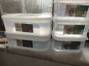 禧天龙冰箱保鲜盒食品级冰箱收纳盒塑料密封盒蔬菜水果冷冻盒 1.8L 实拍图
