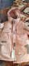 鸭鸭（YAYA）【一衣三穿】冬季新款羽绒服女中长款韩版保暖时尚工装冲锋外套KL 芥末黄色 160 实拍图