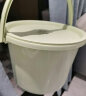 五月花 加厚塑料 耐用提水桶 泡脚洗澡桶 带提手清洁洗衣桶 大容量 桶盆套装 脸盆水桶3件套 WYH-SN201 实拍图