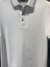 才子（TRIES）【易打理】男士短袖衬衫夏季职业衬衣商务正装纯色简约衬衫 白色 42(180/100A) 实拍图