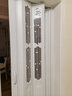 目送折叠门 pvc伸缩推拉门免打孔厨房隔断简易卫生间吊轨隐形百叶移门 22款 磨砂 1平方 实拍图