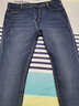 狮子聪  加绒牛仔裤女外穿弹力修身显瘦小脚加厚保暖带绒2025冬季新款 复古蓝银灰绒九分(SJ-7777) 32 实拍图