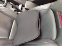 爱车屋汽车头枕 迈巴赫麂皮绒护颈枕记忆棉靠枕靠垫 适用奔驰宝马奥迪 【头等舱奢适】远山灰-腰垫 实拍图