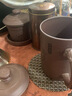 云禅尚陶紫砂杯宜兴纯手工泡茶杯办公室喝茶杯功夫茶杯套装茶水分离水茶缸 诗竹子图*下单留言姓氏 450ml 1只 实拍图