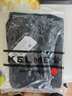 卡尔美（KELME）运动弹力紧身衣男加绒加厚保暖高领健身服足球打底衫男童 黑色【高领】 L/175 实拍图